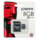 Cartão de Memoria c/ Micro SD 8GB KINGSTON