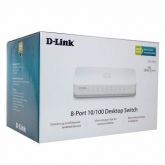 Switch 8 portas DES-1008A D-Link