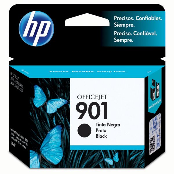 Cartucho de Tinta HP Officejet 901 Preto