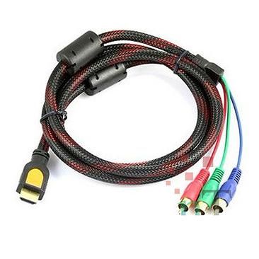 Cabo Hdmi X 3Rca Vídeo Componente 1.5M